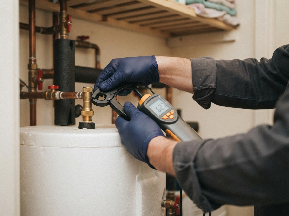 NB-14-Legionella-Checks Legionella Check of the water cylinder
