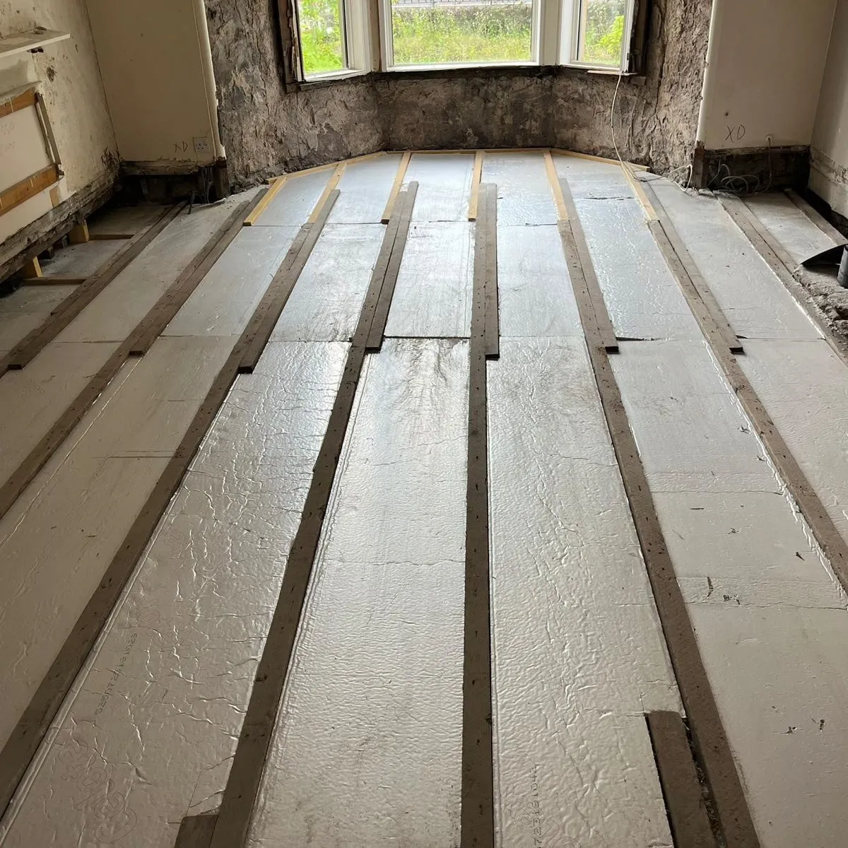 Room in roof insulation installation, Perth home