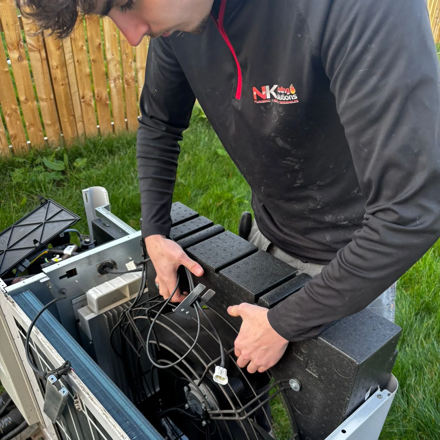 Air source heat pump servicing Perth