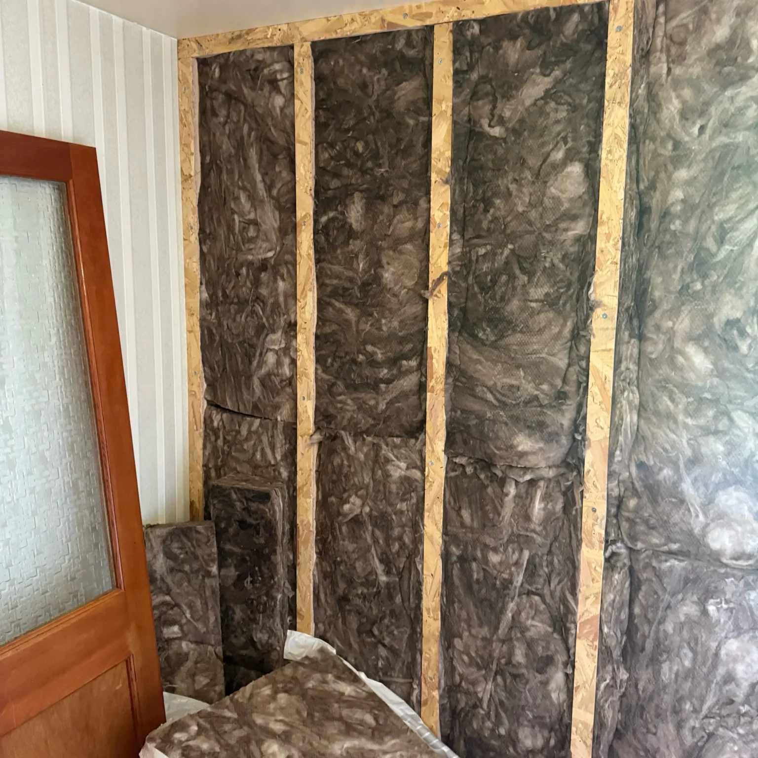 Internal wall insulation batten and board system, Perth home